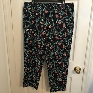 NWT LOFT CROPPED RIVIERA PANT